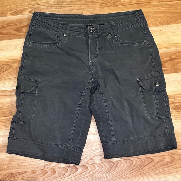 Kuhl Shorts Kuhl Shorts Womens Gray Splash 11 Inseam Cargo Pocket